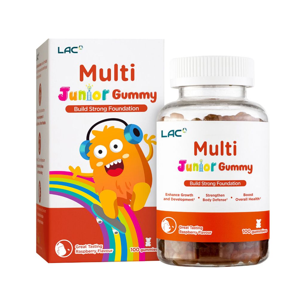 LAC JUNIOR Multi Junior - Build Strong Foundation (100 gummies)