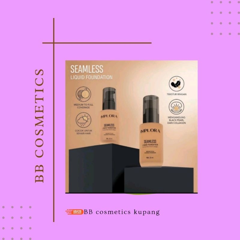 Implora Seamless Foundation Matte 33ml