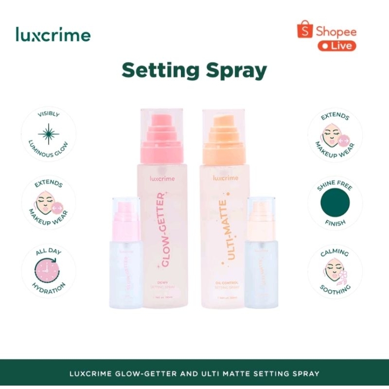 LUXCRIME SETTING SPRAY