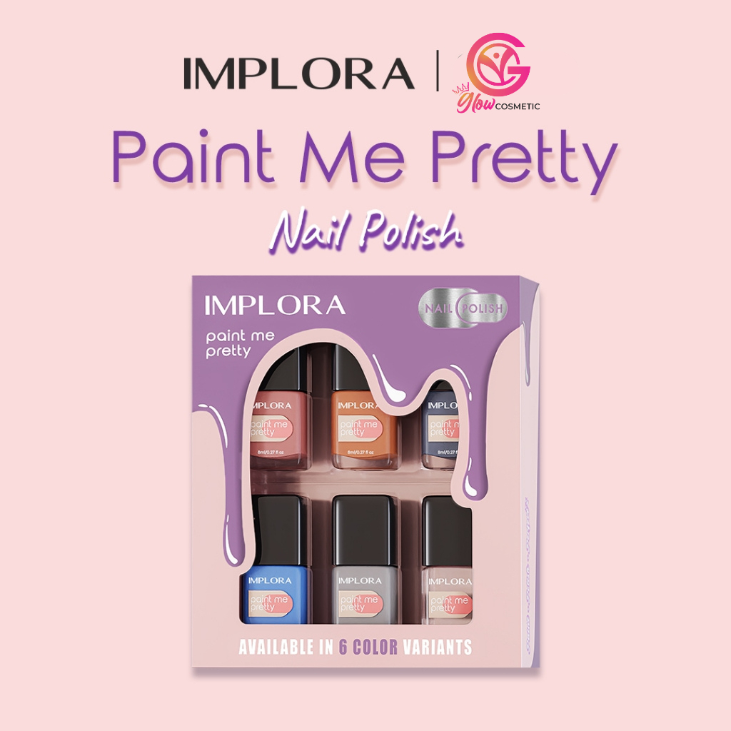 IMPLORA NAIL POLISH PAINT ME PRETTY
