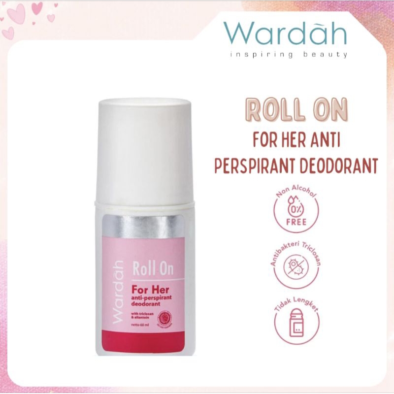 Wardah Deodorant roll on 60ml