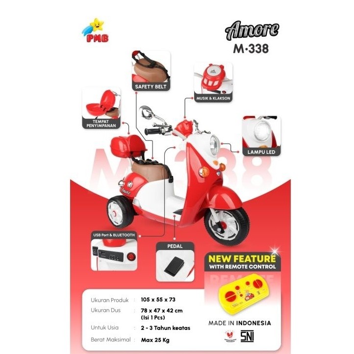 VESPA AMORE (REMOTE) M338