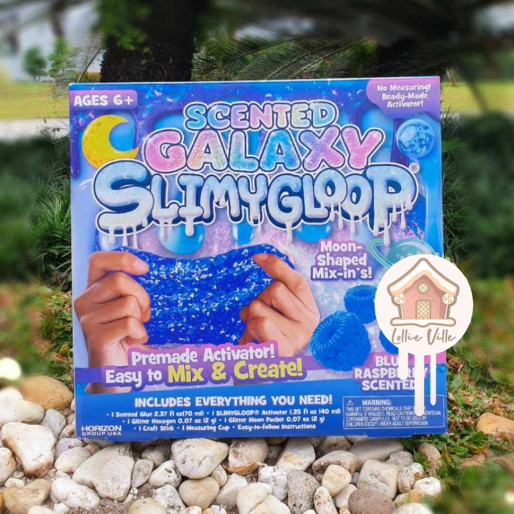 Scented Galaxy SlimyGloop Slime - Blue Raspberry
