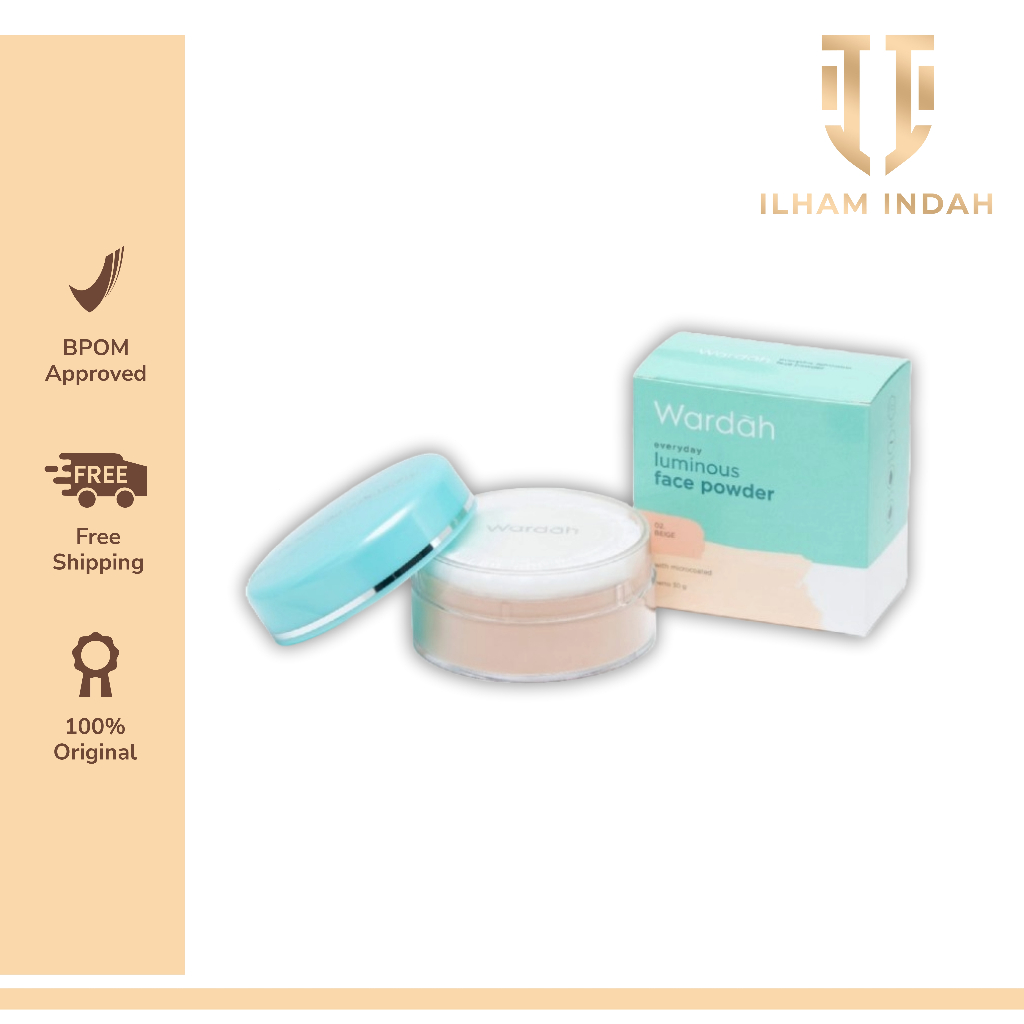 Wardah Luminous Face Powder.