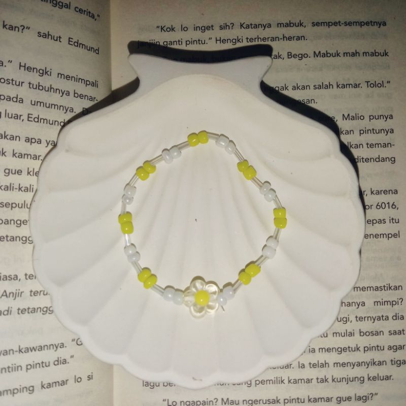Clear Flowers Bracelet Series