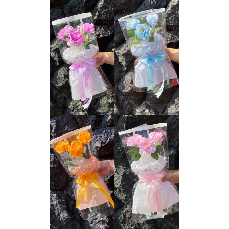 Buket Bunga Artificial Russian style viral