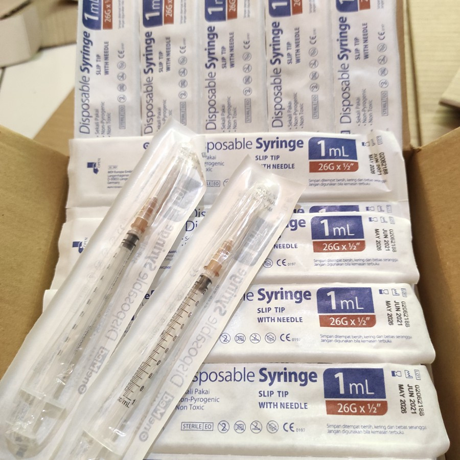 SYRINGE ONEMED 1CC 3CC 5CC 10CC /PCS