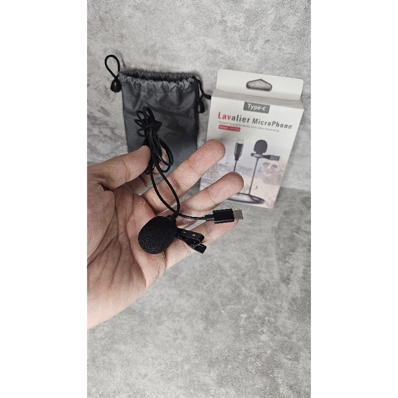 Microphone Clip-on Lightning Plug iPad iPhone USB Type C- Mic Clip - TaffSTUDIO
