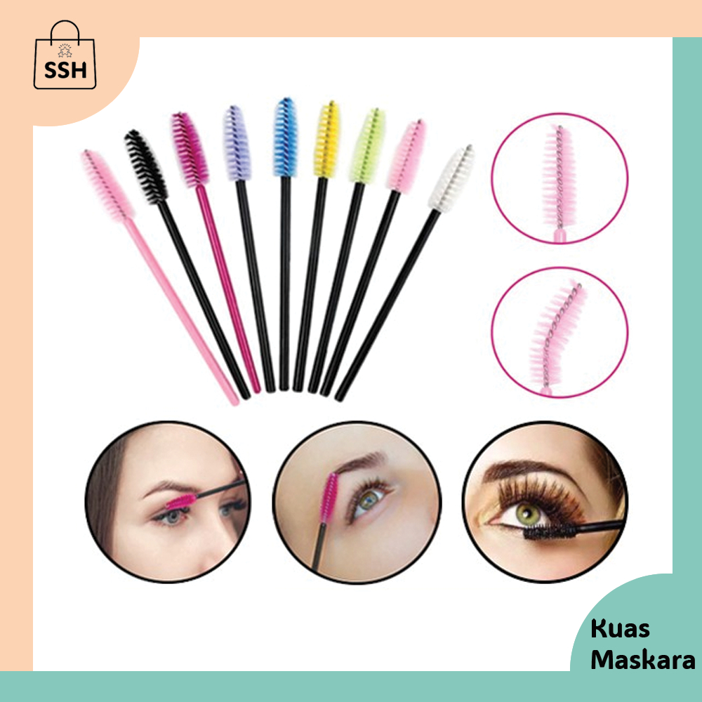 Sisir Kuas Maskara Spoolie Brush Mascara