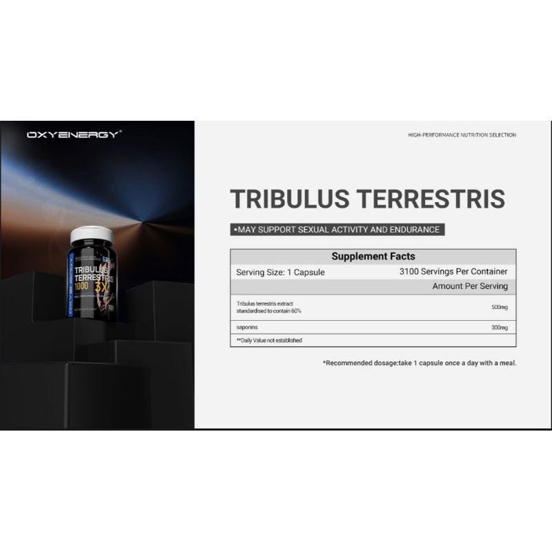 TRIBULUS TERRESTRIS 1000 3x