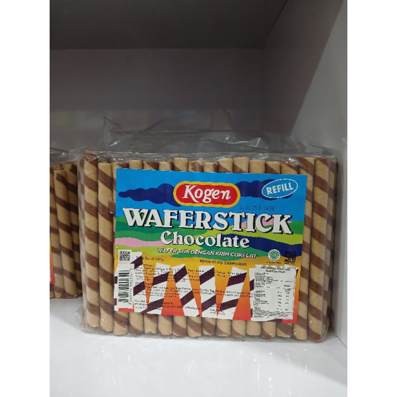 Kogen Wafer Stick Refill Choco 500Gram