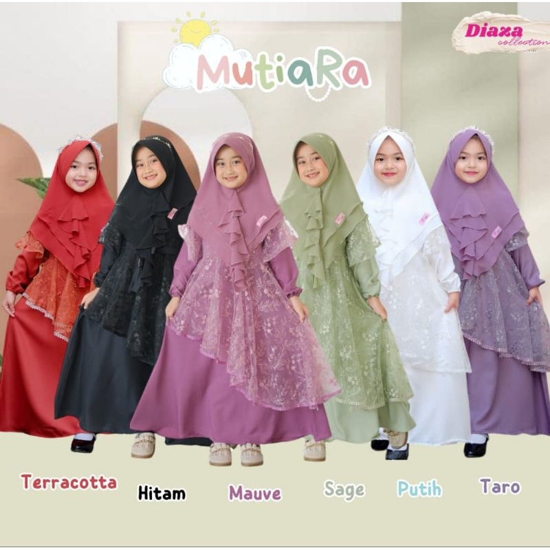 Gamis Anak Mutiara