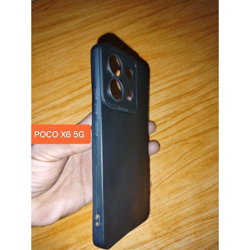 SOFTCASE XIAOMI POCO X6 5G CASE MACARON PRO CAMERA
