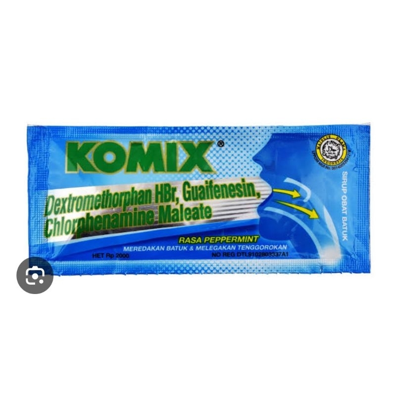 OBAT BATUK KOMIX VARIAN RANDOM