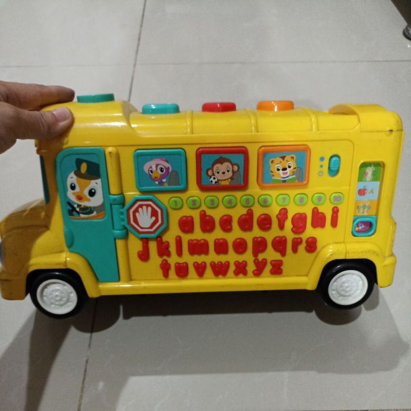 preloved mainan learning bus
