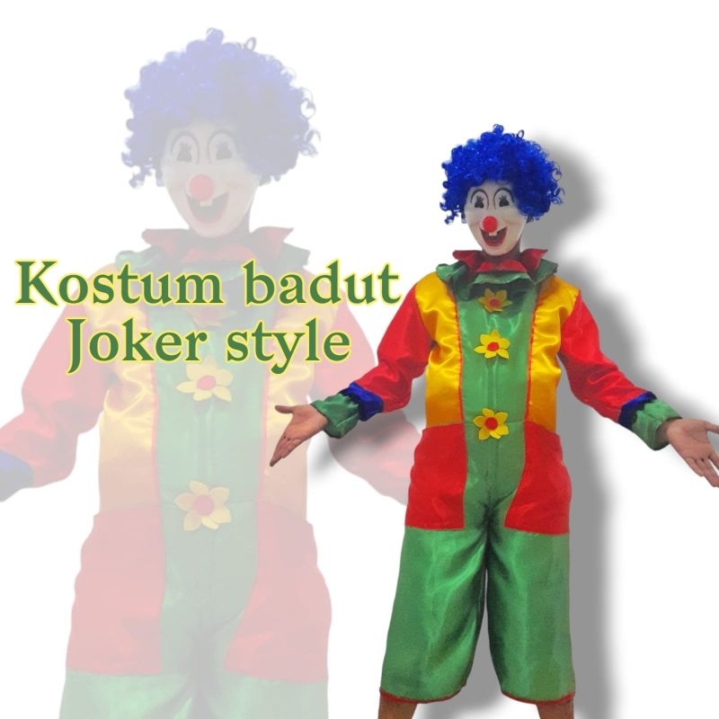 Kostum badut celana pendek