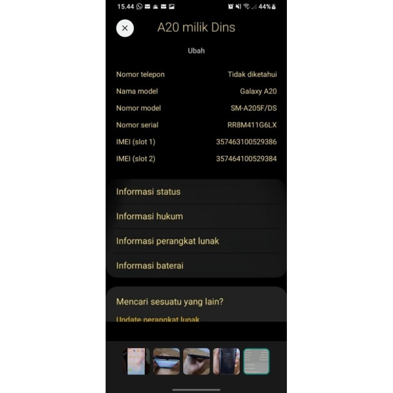 samsung a20