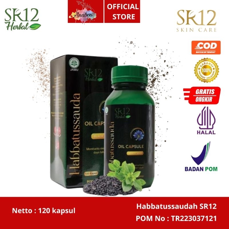Habbatussauda SR12 100% Original