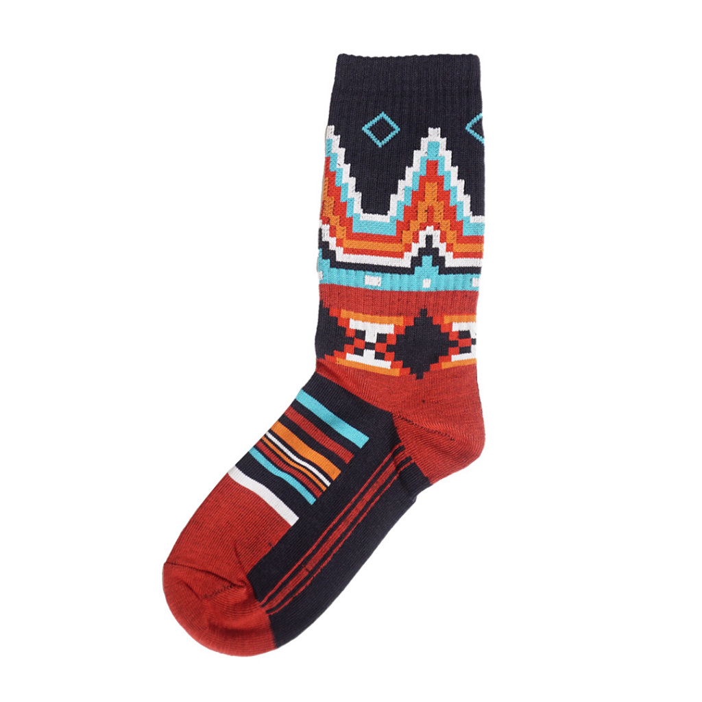 Follow Us - Socks Aztec Black