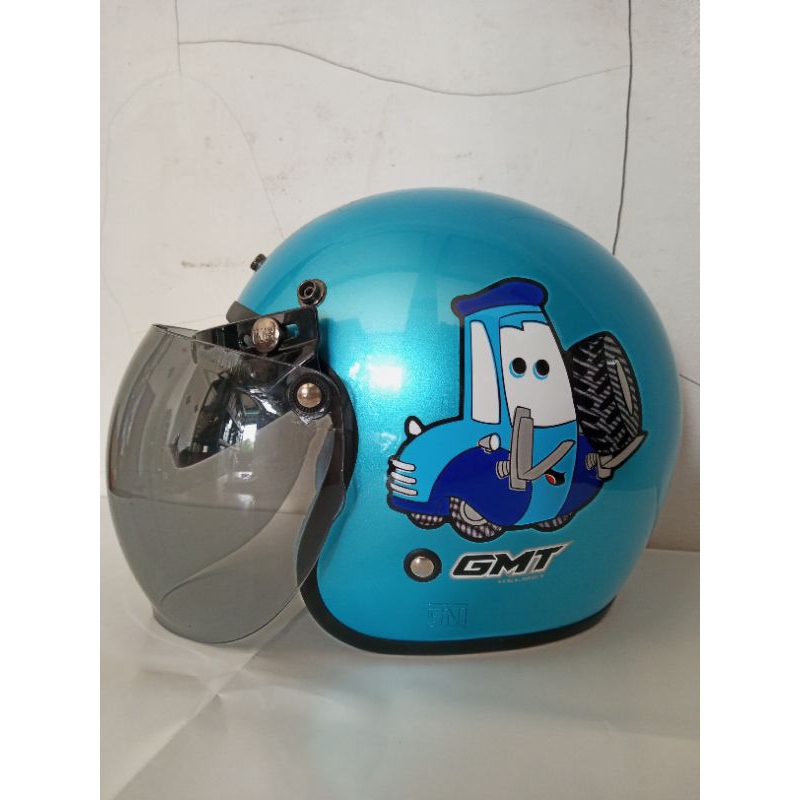 Helm Anak GMT Biru