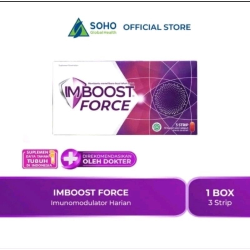 Imboost force kaplet strip/box