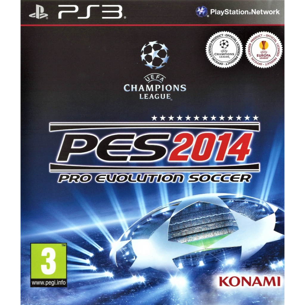 KASET GAME PS3 PKG PES 2014