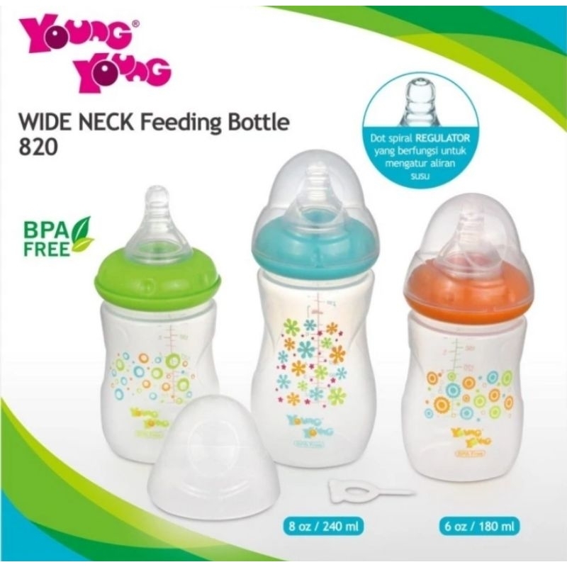 Young young botol wideneck 240ml