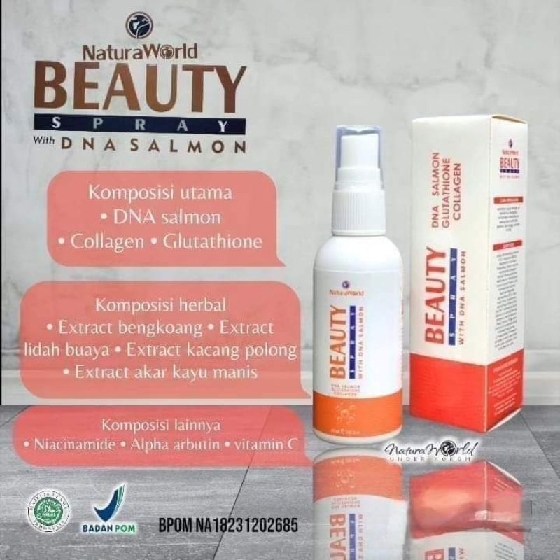 Natura beuty spray