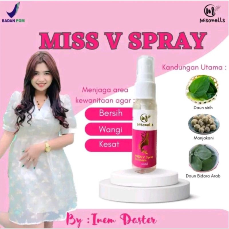MISS V SPRAY by INEM DASTER original