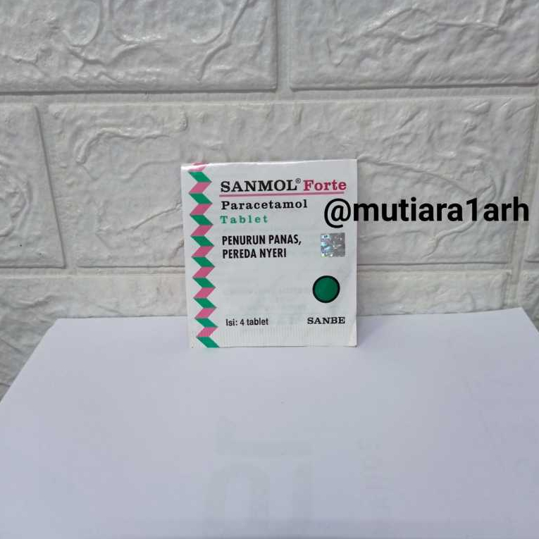 SANMOL FORTE STRIP 4 TABLET