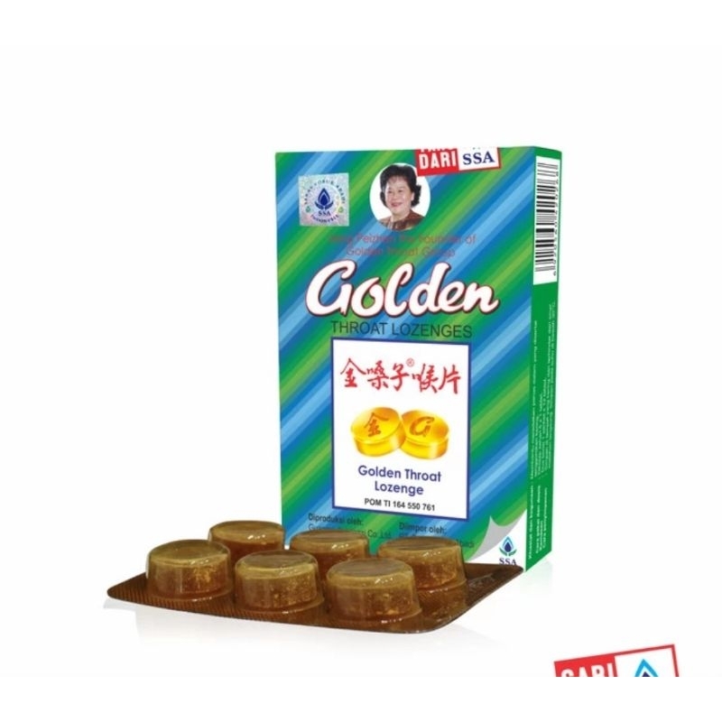 golden throat lozenges