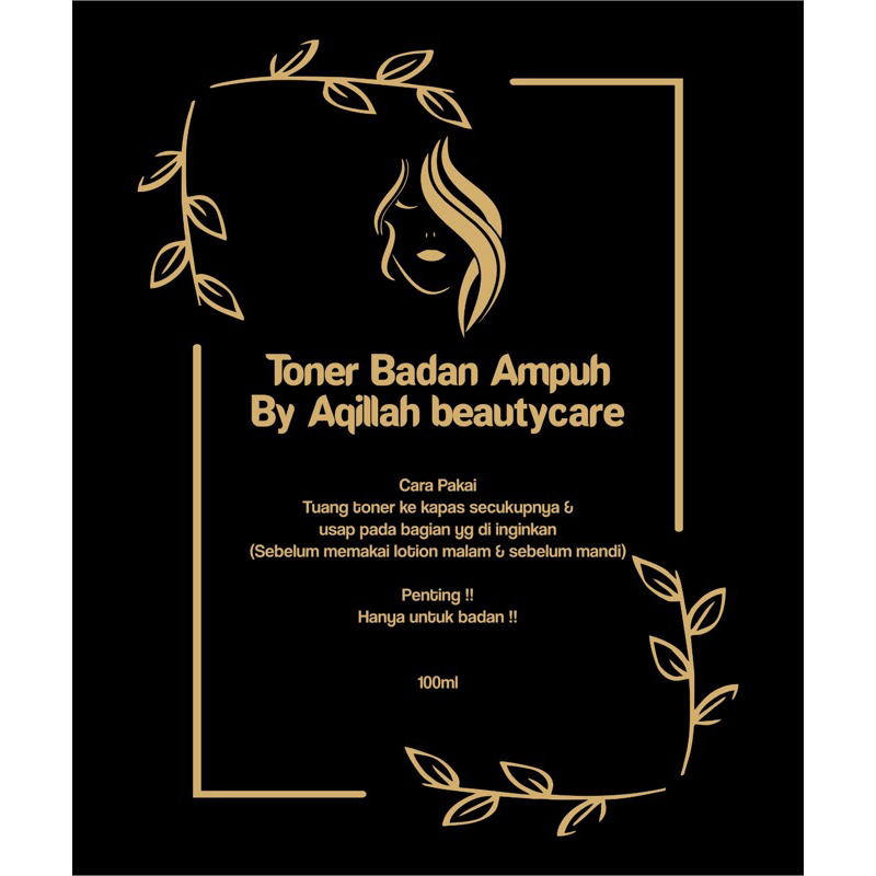 TONER BADAN AMPUH