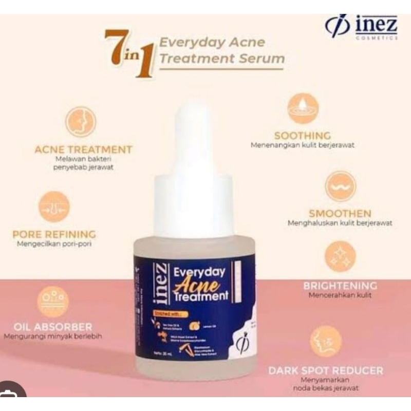 Everyday acne treatment serum