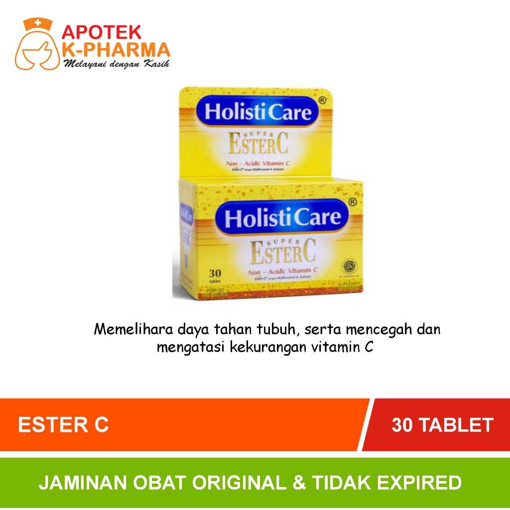 Ester C Isi 30 Tablet Obat Original