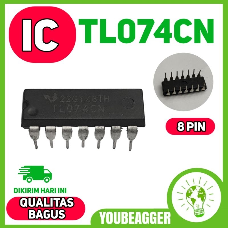IC TL074 TL074CN