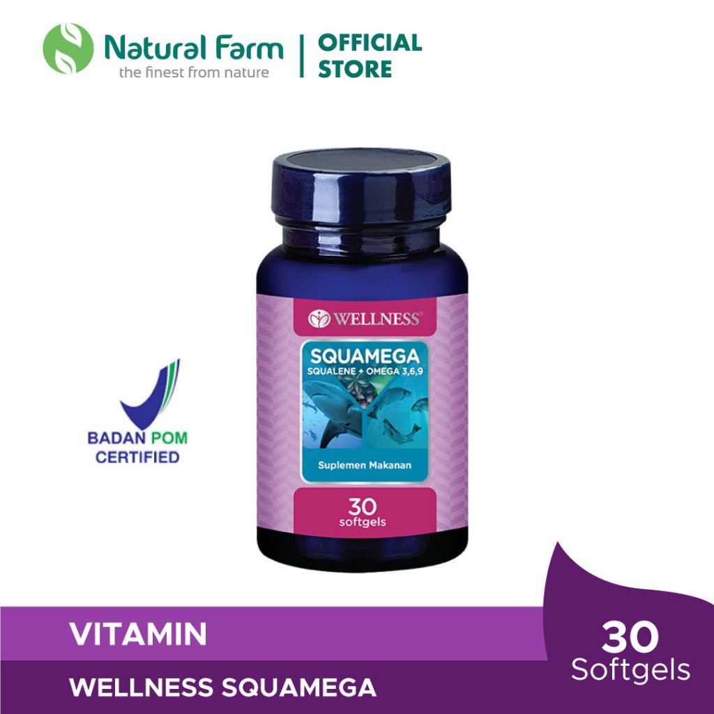 Wellness Squamega - 30 Softgels