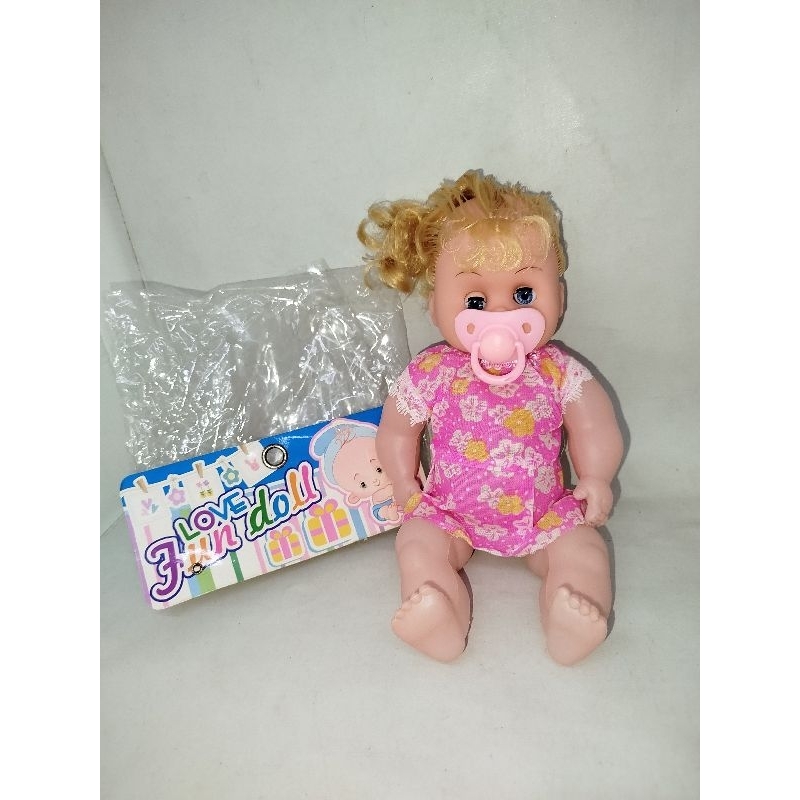 mainan boneka nangis