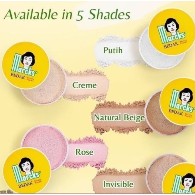 Marks Bedak Beauty Powder