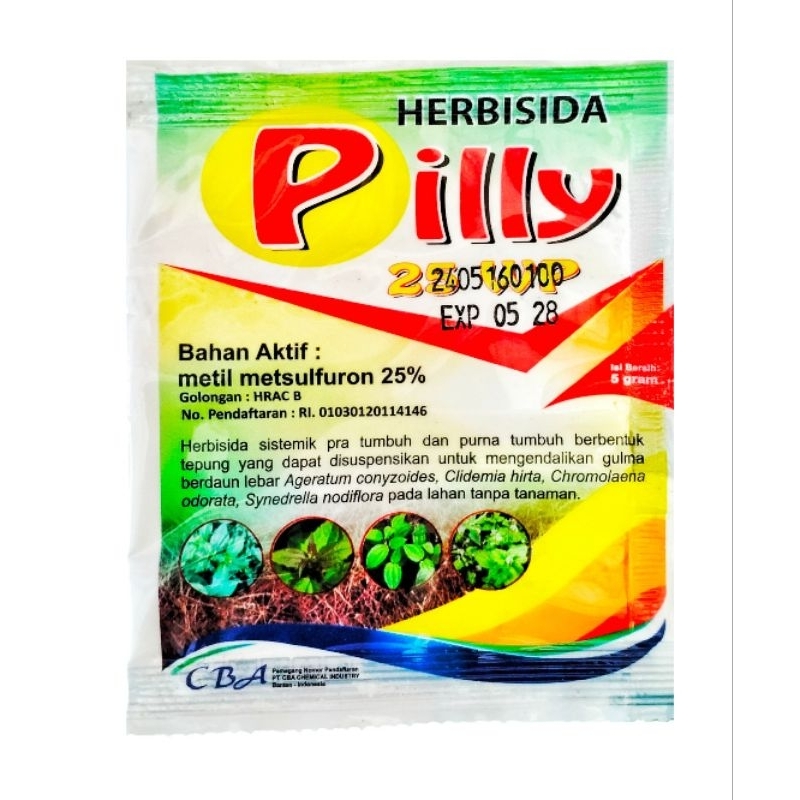 Herbisida PILLY 25 WP 5gram