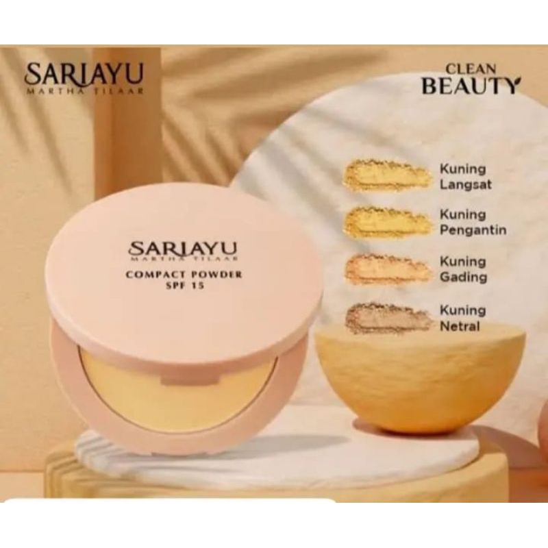Sariayu compact powder spf 15