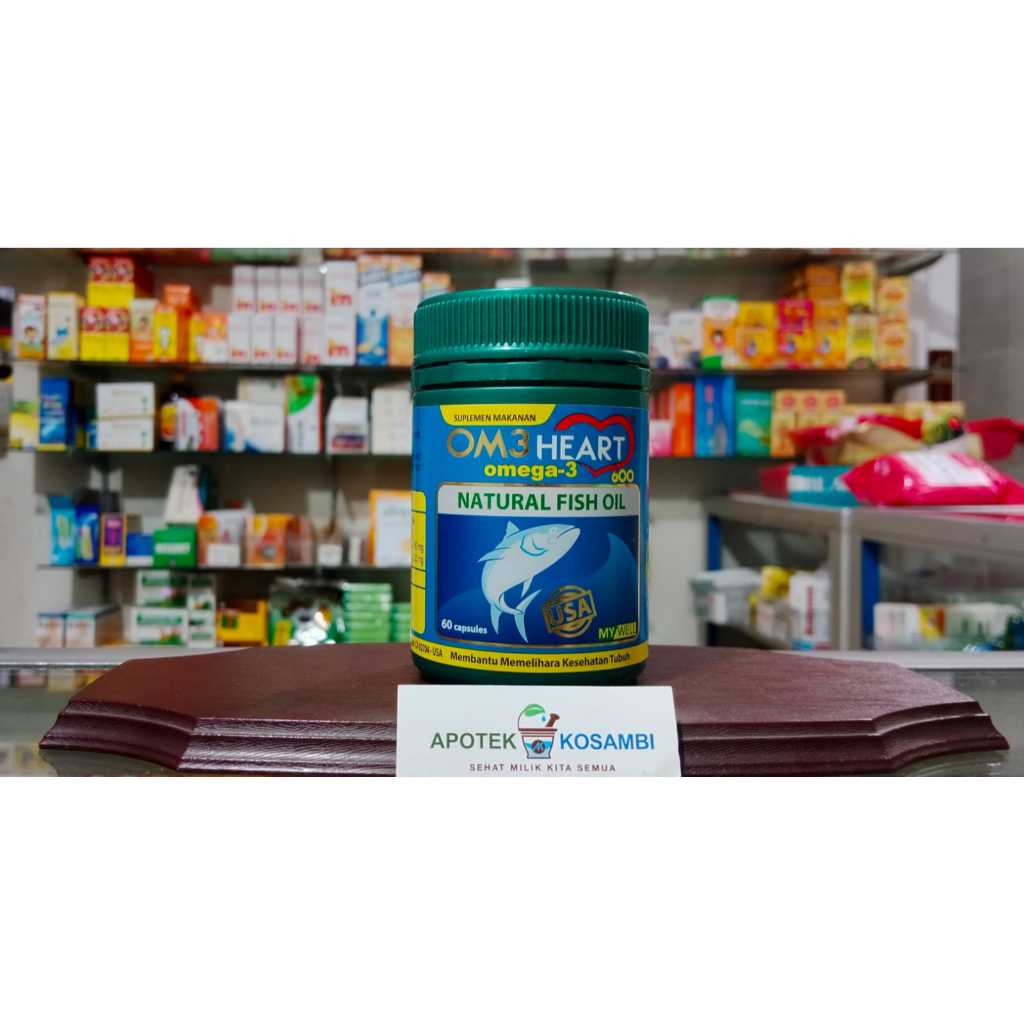 OM3HEART MINI 60 CAPSULES