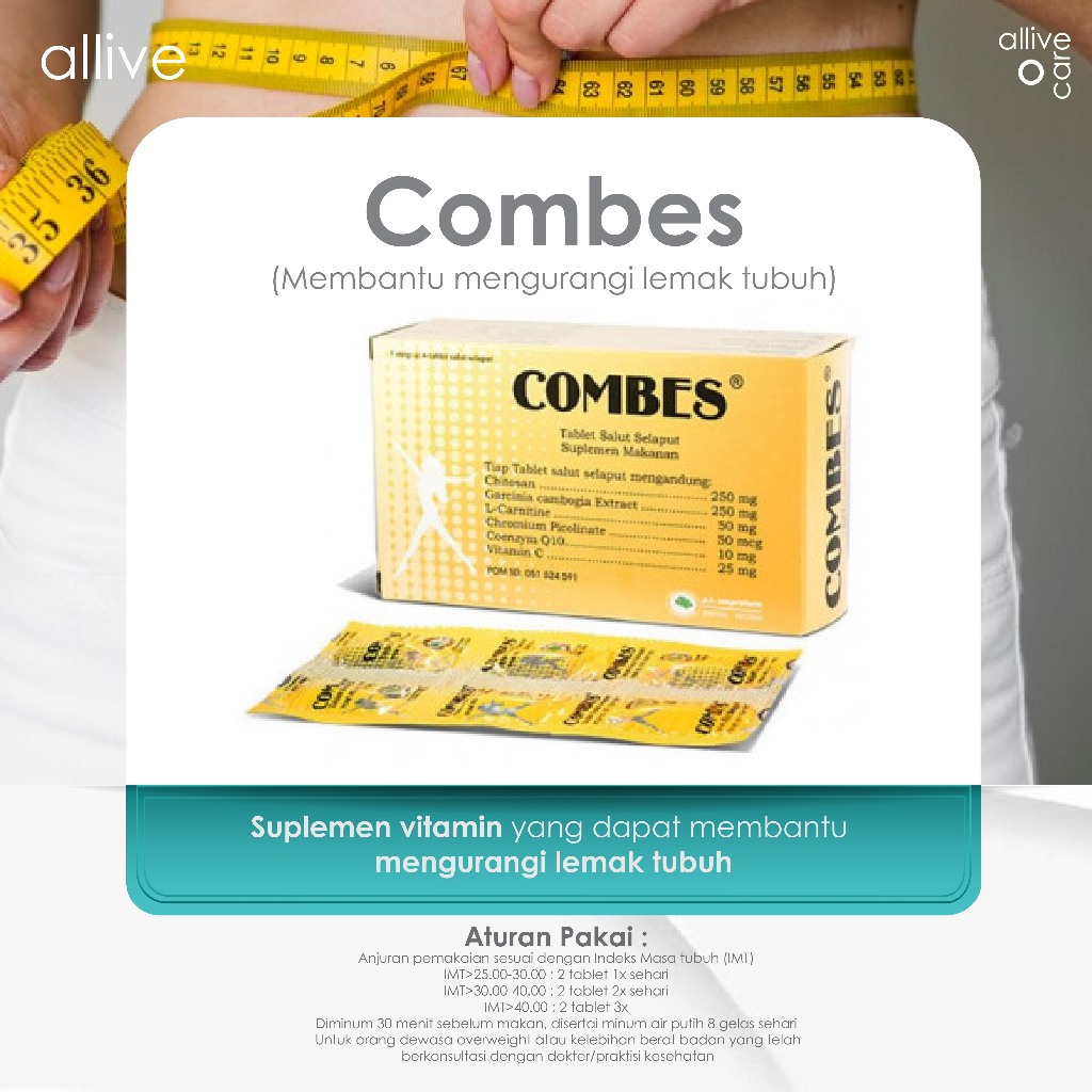 Combes Suplemen Vitamin Diet