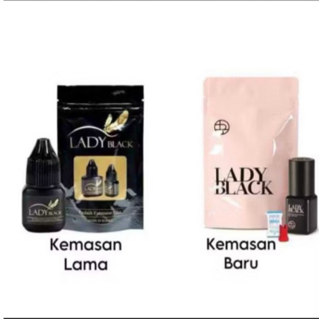 lady black kemasan baru