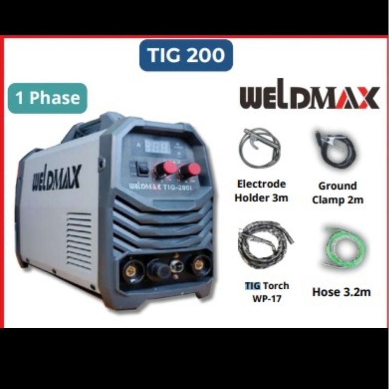 mesin las weldmax tig200