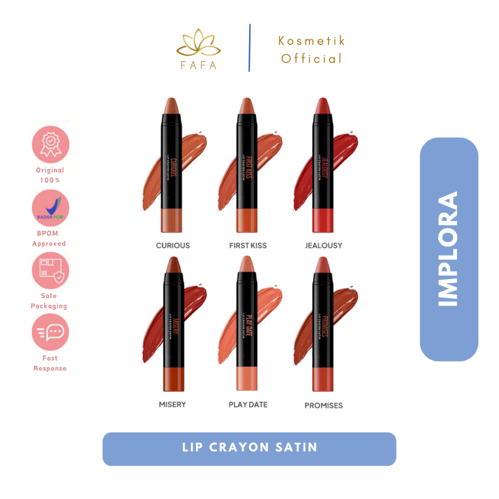 IMPLORA Lip Crayon Satin