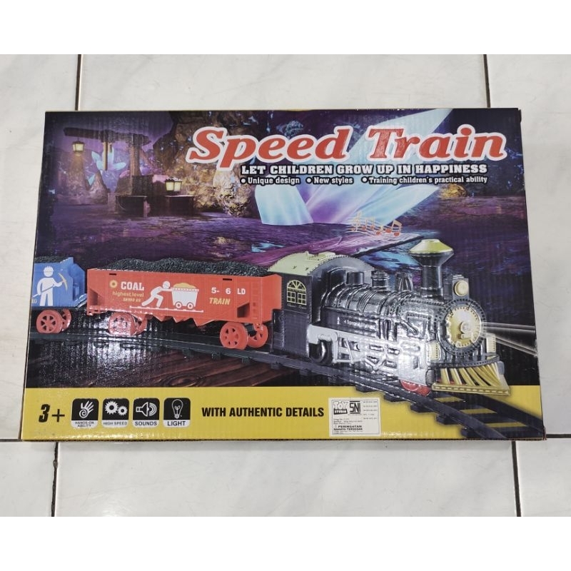 MAINAN KERETA API SPEED TRAIN TL 40