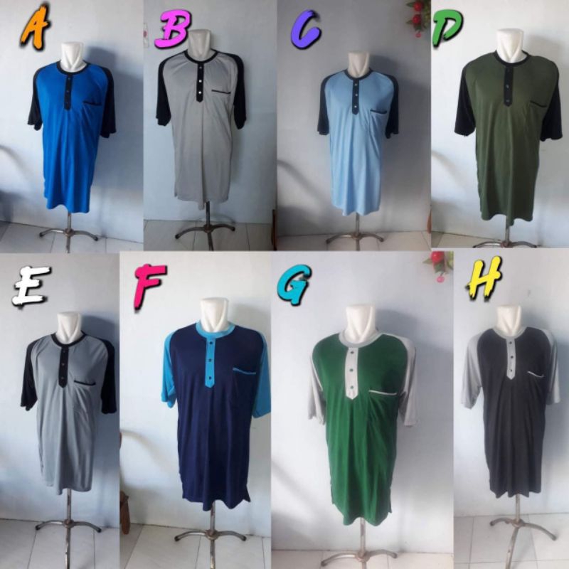 Gamis kaos dewasa