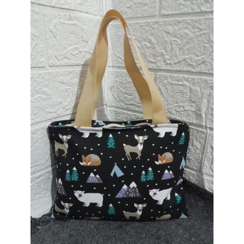 Totebag mini pouch make up