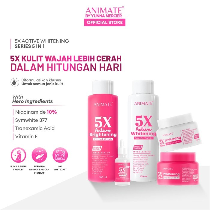 Animate 5x Active Whitening Series