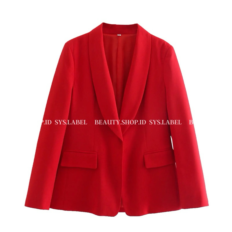 Cindy Blazer Premium - Blazer Colour Full W/Furing B2